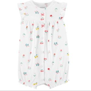 Carter’s Baby girl snap up romper